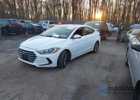 2018 Hyundai Elantra Sel from USA, damaged, VIN 5NPD84LF9JH375780